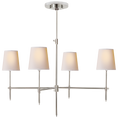 Load image into Gallery viewer, Bryant Large Chandelier - Polished Nickel
