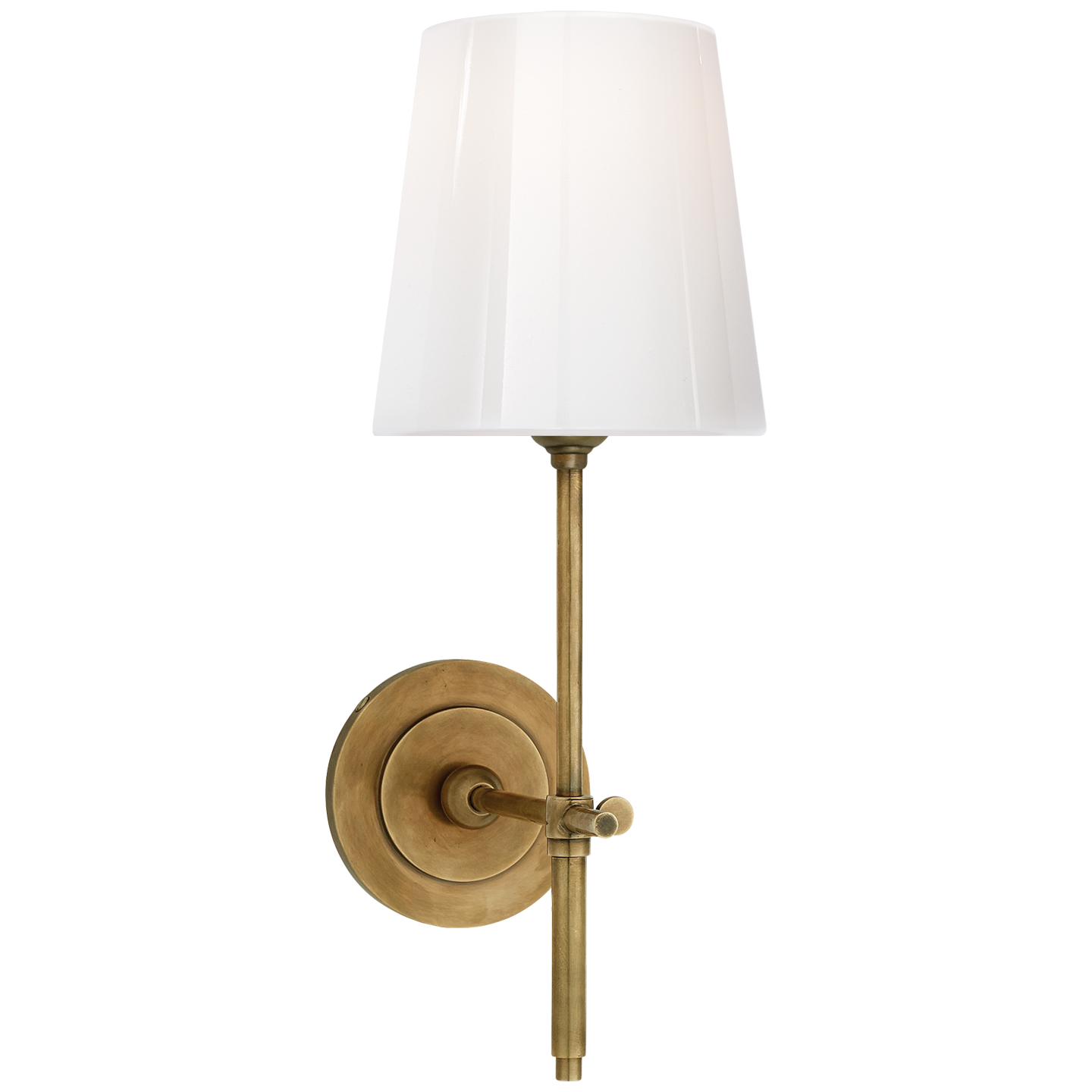 Bryant Sconce - Hand-Rubbed Antique Brass Finish