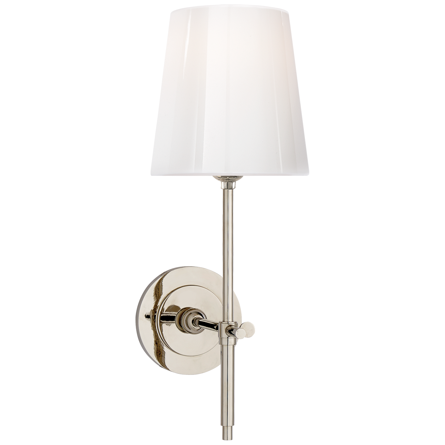 Bryant Sconce - Polished Nickel Finish