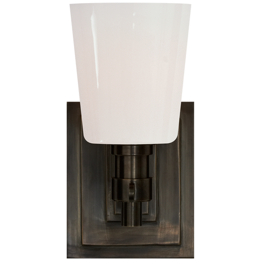 Bryant Single Bath Sconce - Bronze Finish
