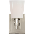 Load image into Gallery viewer, Bryant Single Bath Sconce - Polished Nickel Finish
