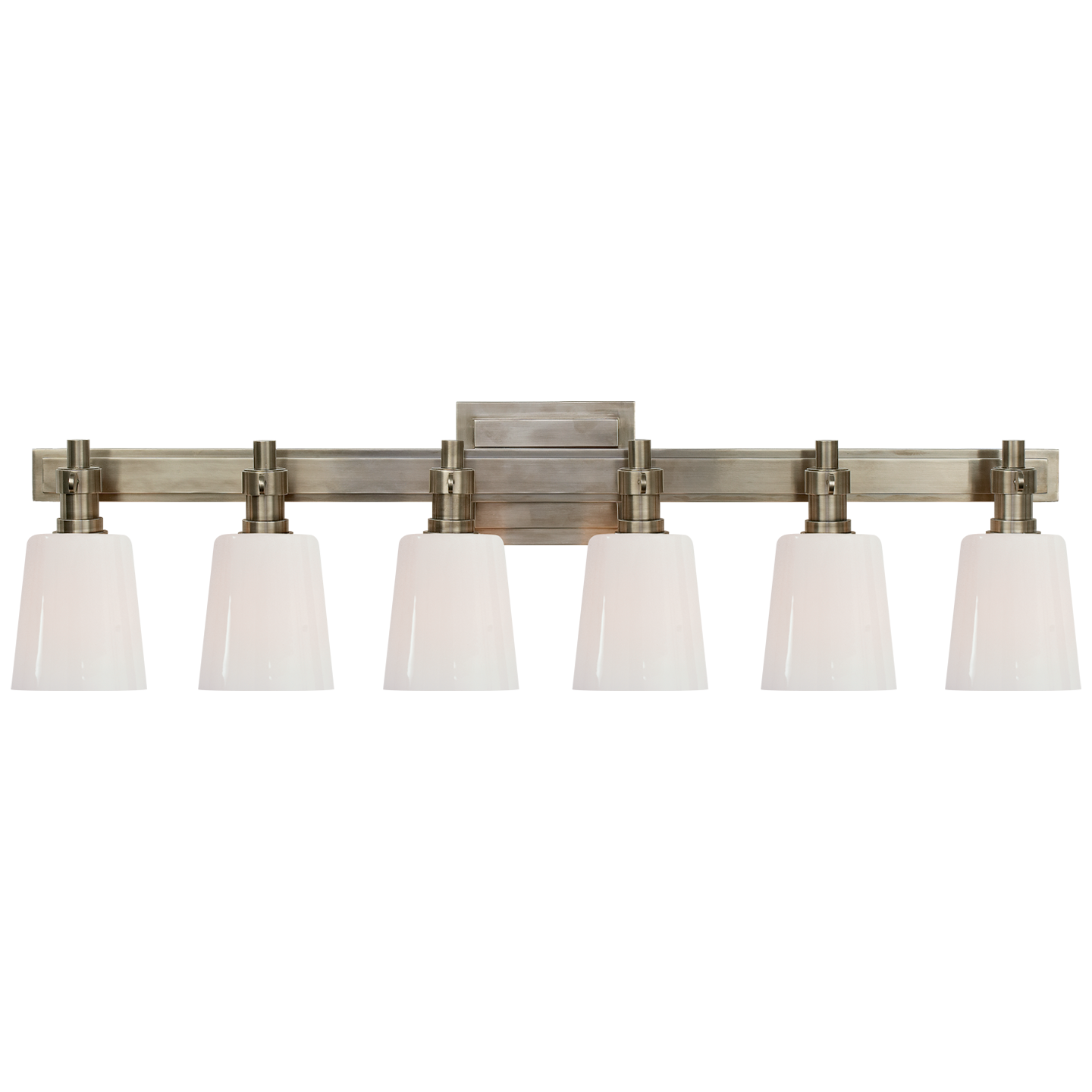 Bryant 6-Light Bath Vanity Sconce - Antique Nickel Finish