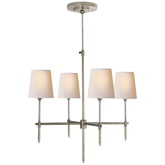 Bryant Small Chandelier - Antique Nickel