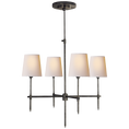 Load image into Gallery viewer, Bryant Small Chandelier - Bronze Finish
