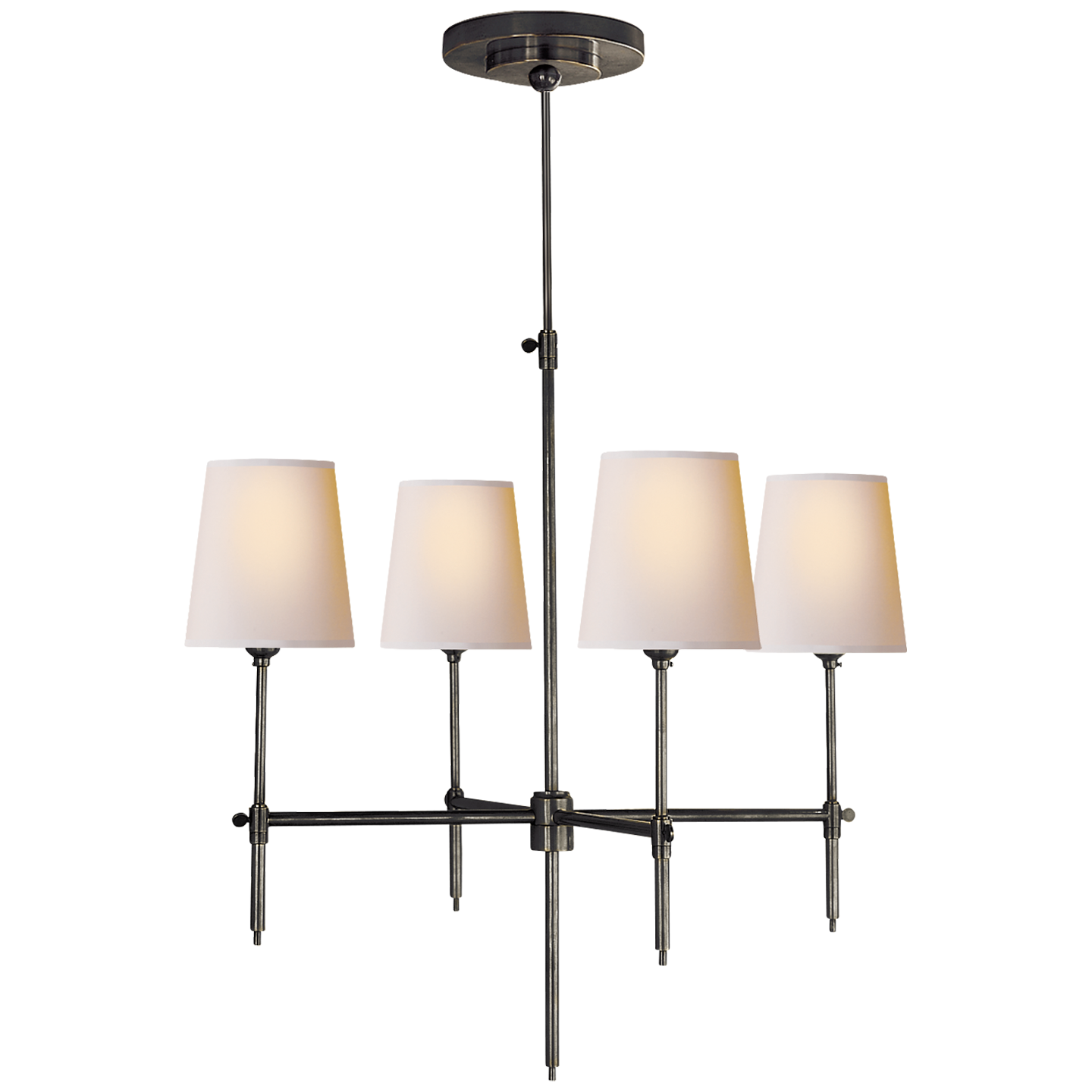 Bryant Small Chandelier - Bronze Finish