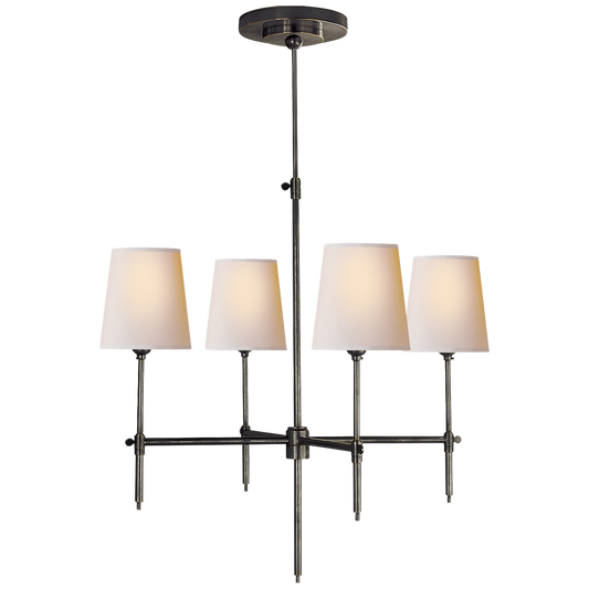 Bryant Small Chandelier - Bronze Finish