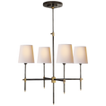 Load image into Gallery viewer, Bryant Small Chandelier - Bronze/Hand-Rubbed Antique Brass Finish
