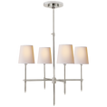 Load image into Gallery viewer, Bryant Small Chandelier - Polished Nickel Finish
