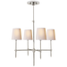 Bryant Small Chandelier - Polished Nickel Finish