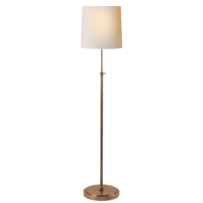 Bryant Floor Lamp - Hand-Rubbed Antique Brass