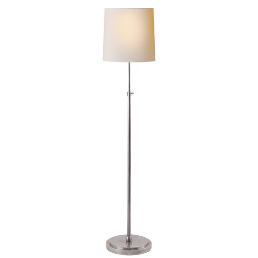 Bryant Floor Lamp - Antique Silver