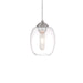 Bubble Convertible Wall Sconce - Brushed Nickel Finish (Pendant)