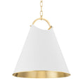 Load image into Gallery viewer, Burnbay Pendant Large - Aged Brass
