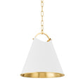 Load image into Gallery viewer, Burnbay Pendant Small - Aged Brass
