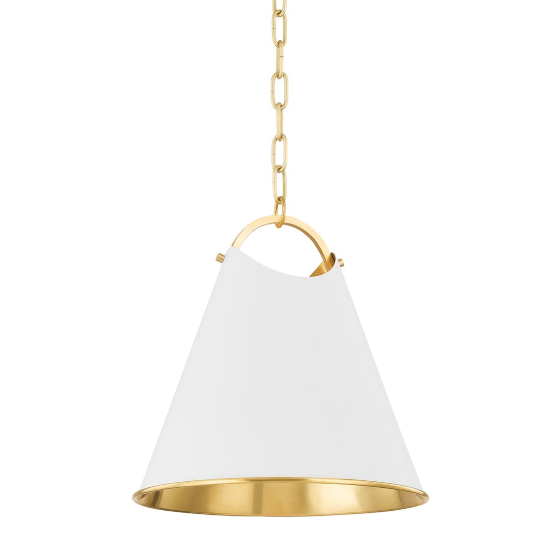 Burnbay Pendant Small - Aged Brass