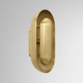 Load image into Gallery viewer, Capsule Wall Sconce - Gold Lacquered Finish
