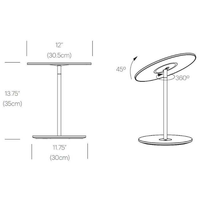 Circa Table Lamp - Diagram