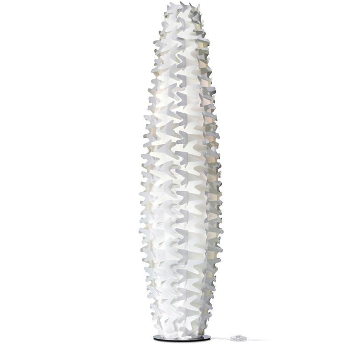 Cactus Large Floor Lamp - White Finish
