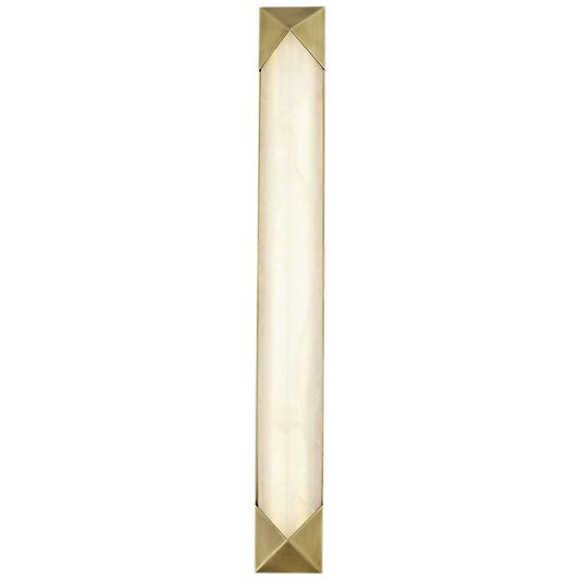 Caesar LED Vanity Light - Vintage Brass