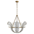 Load image into Gallery viewer, Calais Chandelier - Gilded Iron
