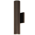 Load image into Gallery viewer, Caliber LED Outdoor Scone - Bronze/Two-Way Light
