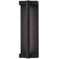 Load image into Gallery viewer, Calla 15" Outdoor Wall Sconce - Black Finish
