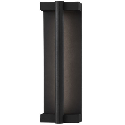 Calla 15" Outdoor Wall Sconce - Black Finish