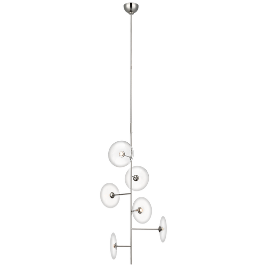 Calvino Small Pendant Polished Nickel