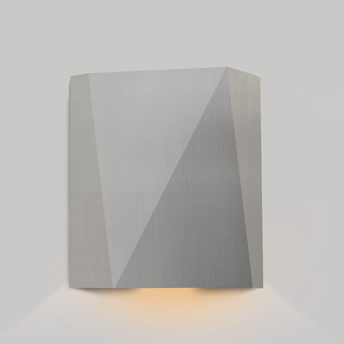 Calx Downlight Outdoor LED Wall Sconce - Marine Grade Brushed Stainless Steel Finish