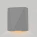 Calx Downlight Outdoor LED Wall Sconce - Matte Gray Finish