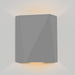 Calx Up/Downlight Outdoor LED Wall Sconce - Matte Gray Finish