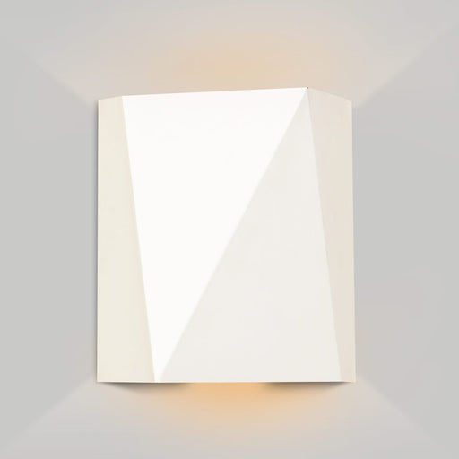 Calx Up/Downlight Outdoor LED Wall Sconce - Textured White Finish