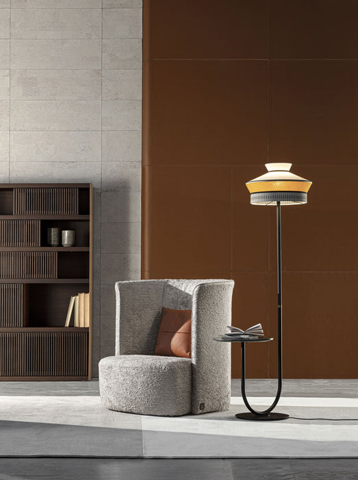 Calypso Floor Lamp with Table - Display