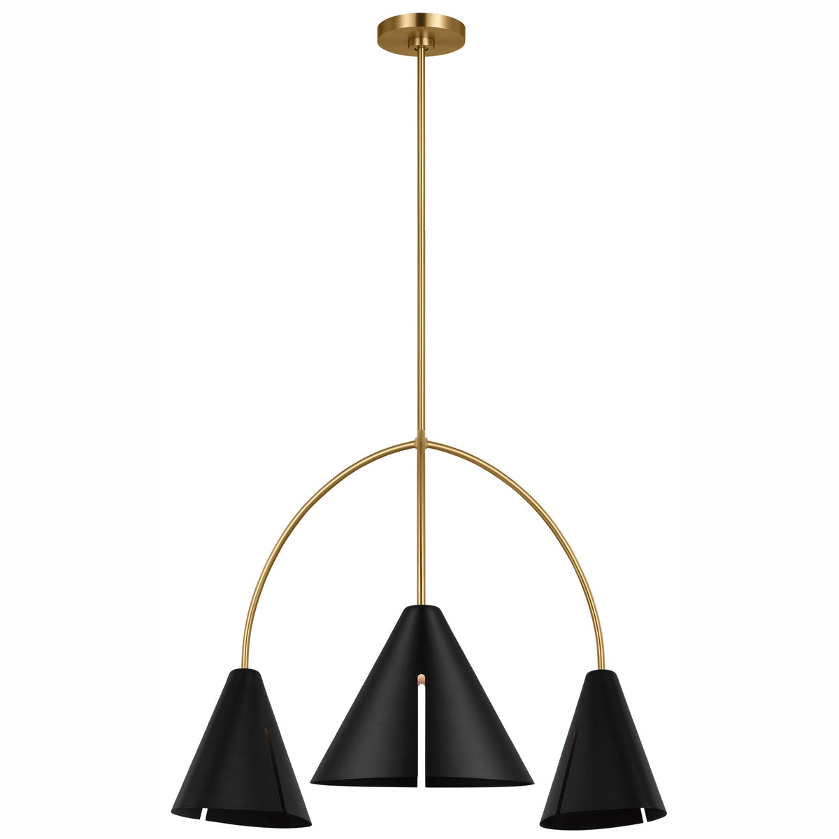 Cambre LED Chandelier | Generation Lighting KC1113MBKBBS-L1 ...