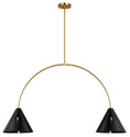 Load image into Gallery viewer, Cambre LED Linear Suspension - Midnight Black
