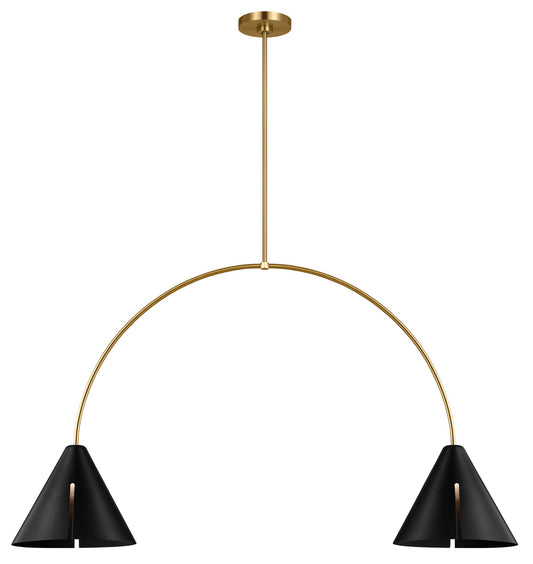 Cambre LED Linear Suspension - Midnight Black