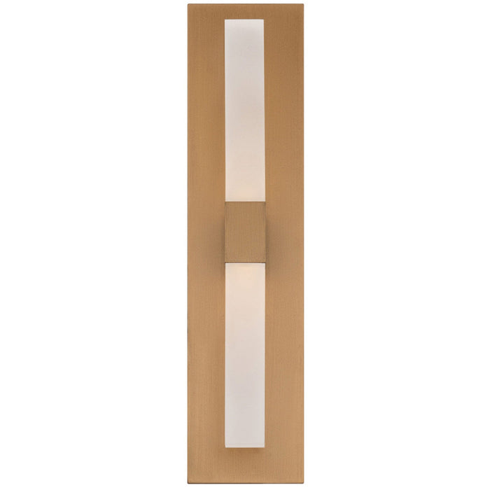 Camelot LED Wall Sconce - Aged Brass Finish