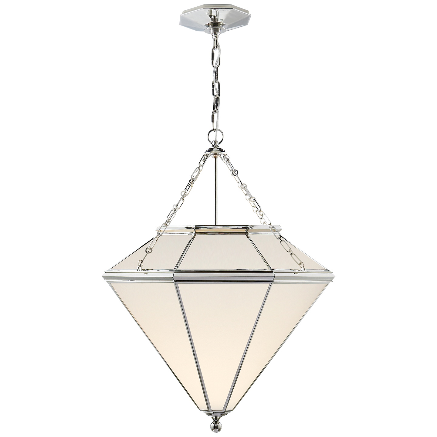 Cannes Pendant - Polished Nickel Finish