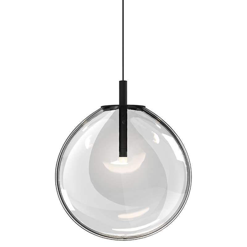 Cantina Medium LED Pendant - Clear Glass