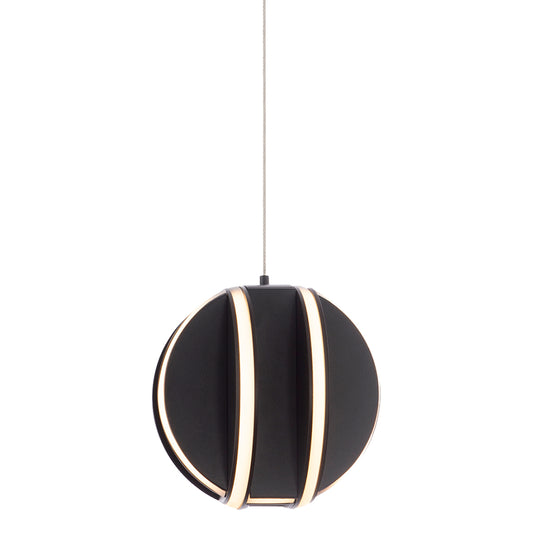 Carillion Mini Pendant - Black Finish