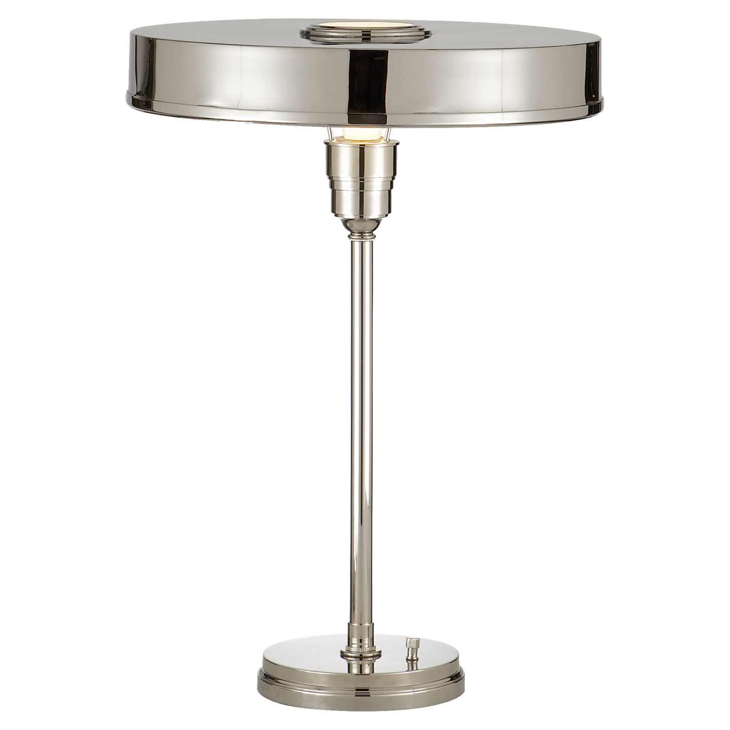 Carlo Table Lamp - Polished Nickel