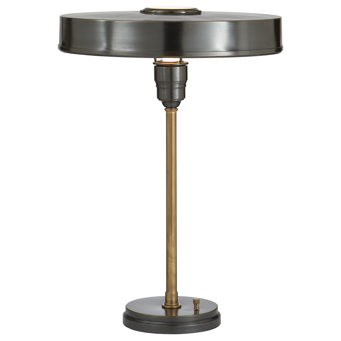 Carlo Table Lamp - Bronze With Antique Brass