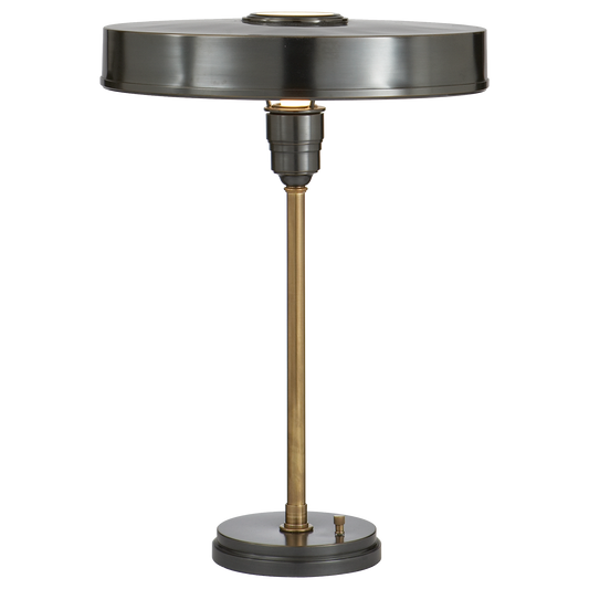 Carlo Table Lamp - Bronze With Antique Brass