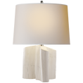 Load image into Gallery viewer, Carmel Table Lamp - Plaster White
