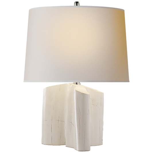 Carmel Table Lamp - Plaster White