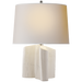 Carmel Table Lamp - Plaster White