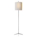 Caron Floor Lamp - Polished Nickel