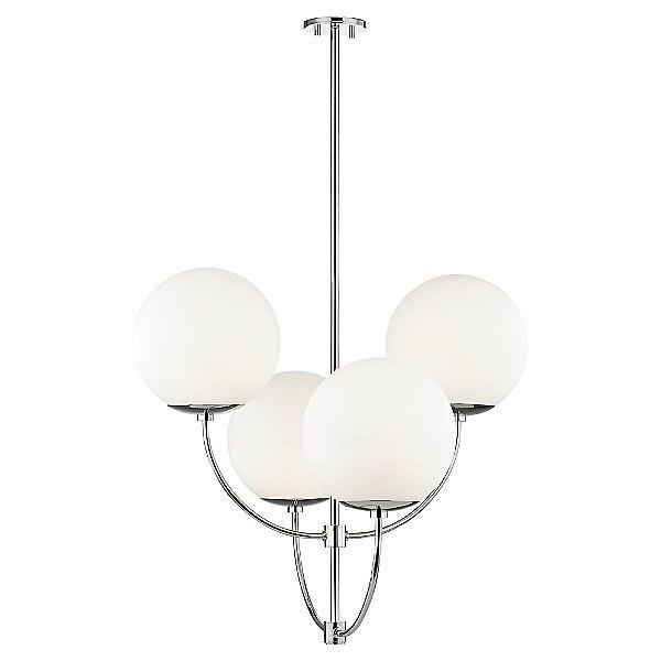 Carrie Chandelier Polished Nickel