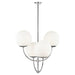 Carrie Chandelier Polished Nickel