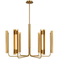 Load image into Gallery viewer, Carson LED Chandelier - Burnished Brass
